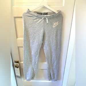 Nike women’s gray joggers